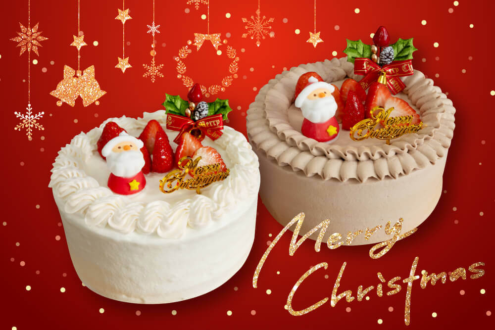 プティ・シェーヴル北海道の『やぎミルクムース入り クリスマスケーキ』