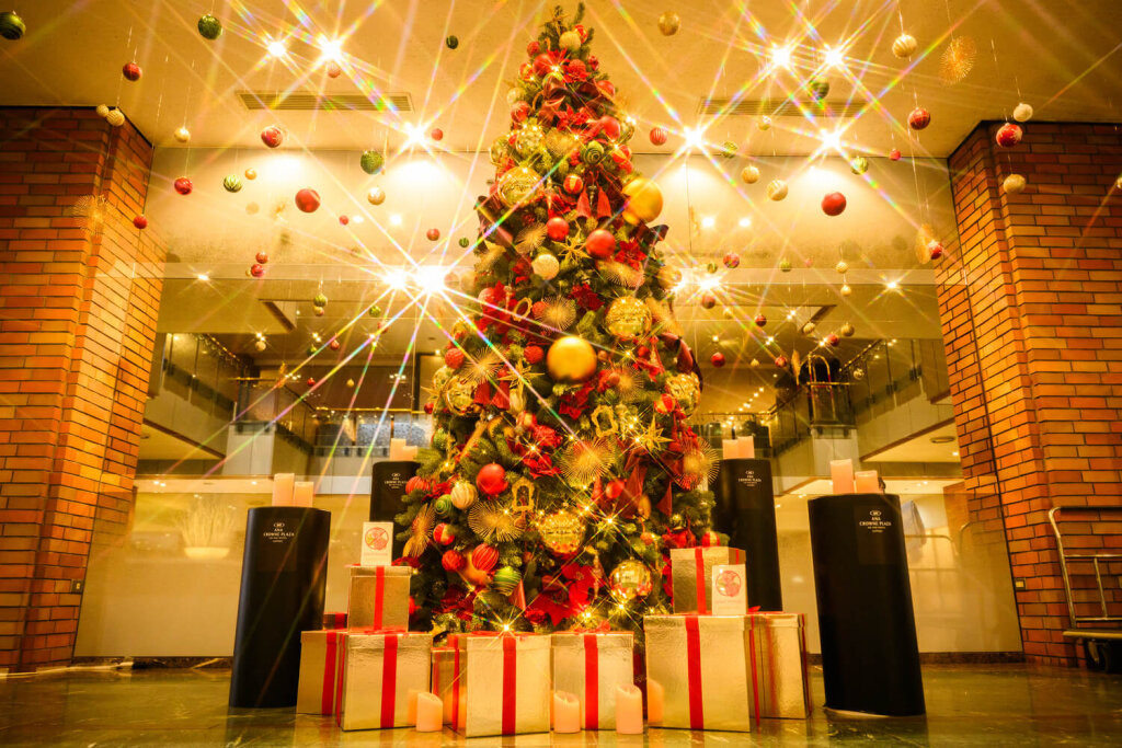 ANAクラウンプラザホテル札幌の『2025クリスマスツリー』