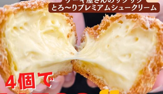 フェイクサプライズスイーツ 清田区本店にて5周年記念イベントが11月22日(土)〜24日(月祝)に開催！プレミアムシュー(4個入) 500円など