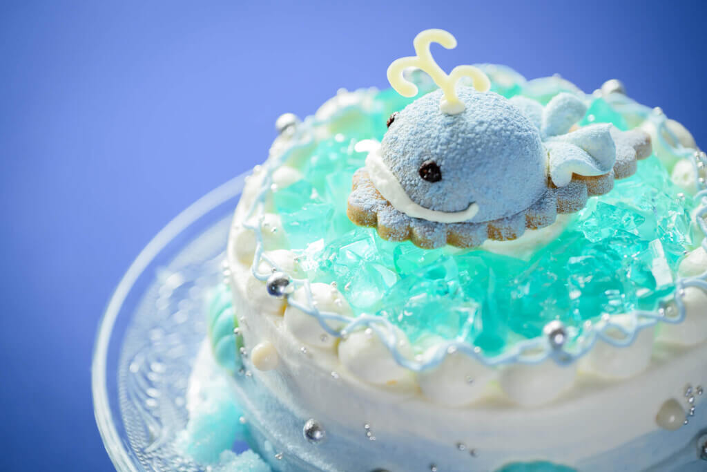 ANAクラウンプラザホテル札幌-冬のアフタヌーンティー「ICE WONDER LAND」のコラボスイーツ『Whale Island』