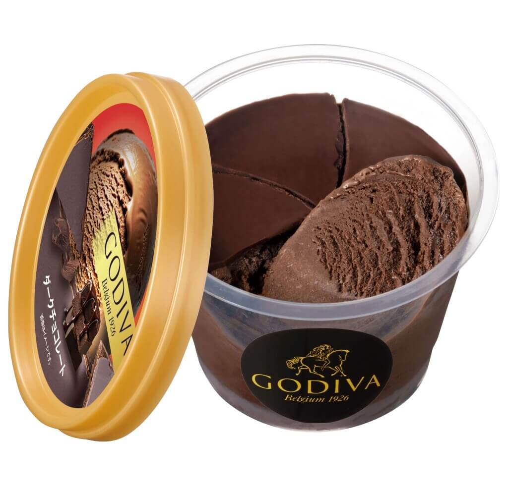 ゴディバ カップアイス『ダーク チョコレート』