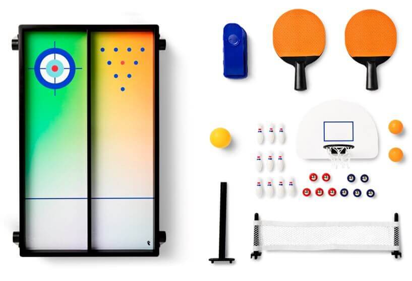 Flying Tiger Copenhagen(フライングタイガー)の『盛り上げグッズ』-4 in 1 テーブルゲーム