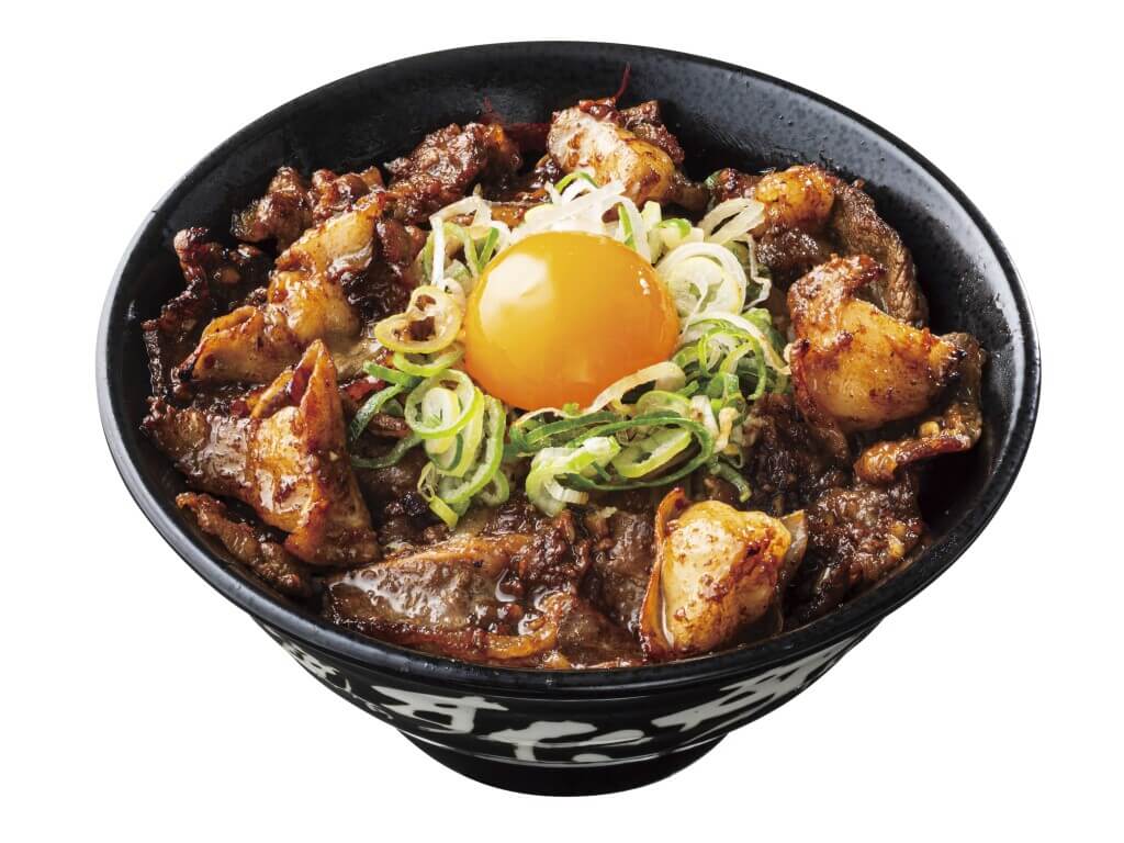 すた丼の『とんこつ醤油牛カルビホルモン丼』