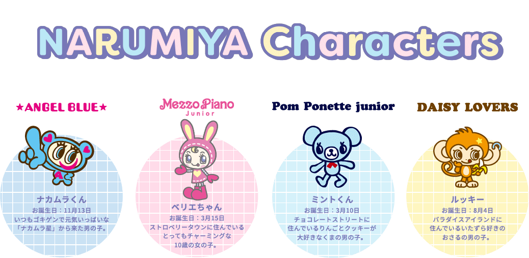 ナルミヤキャラクターズ