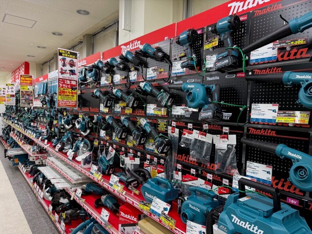 ホダカ 札幌川沿店-電動工具コーナー