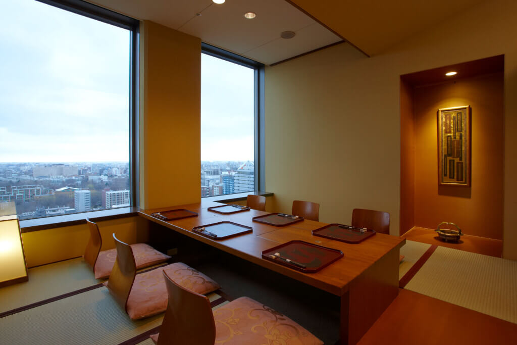 京王プラザホテル札幌の『〈みやま〉』-4～6名様用個室