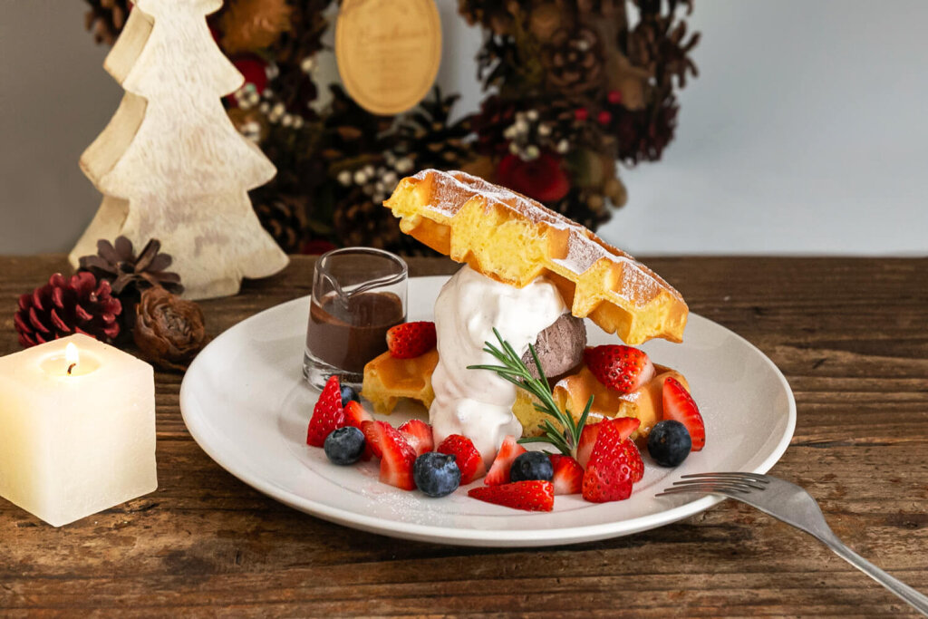 ゆとりの空間の『クリスマスデザートセット』