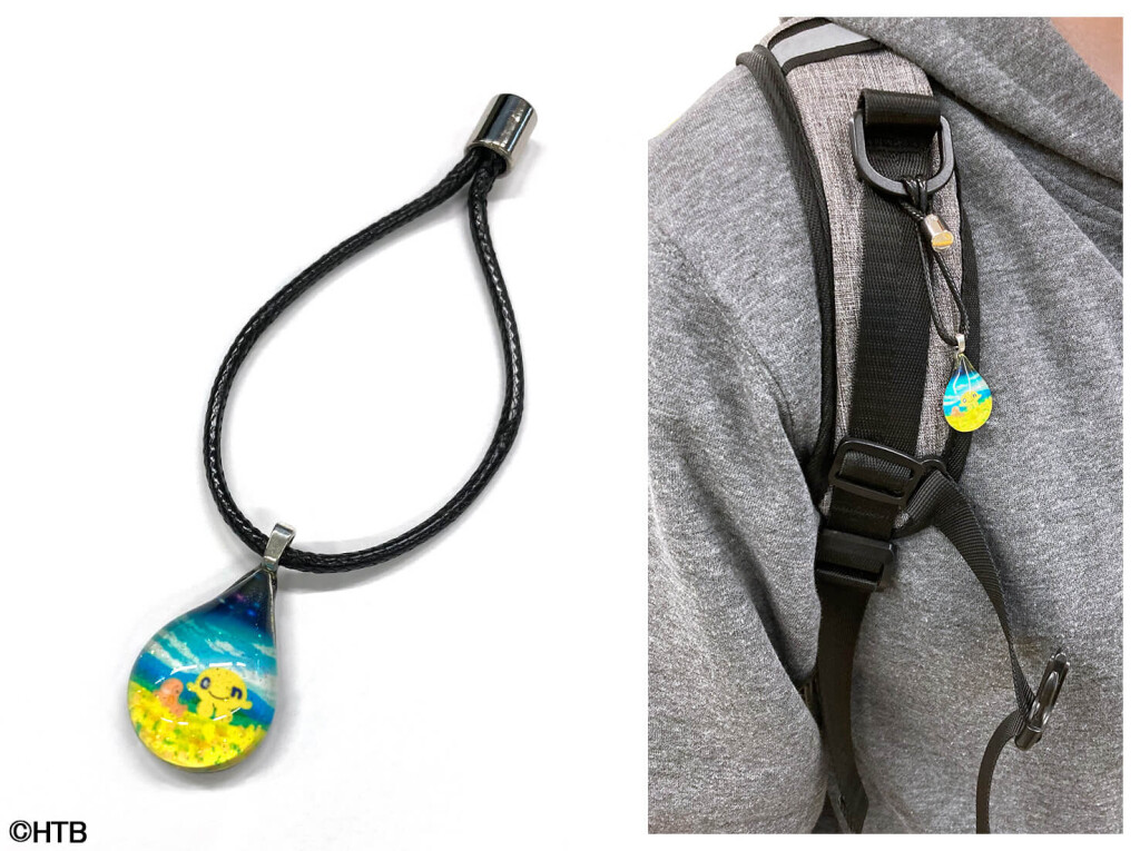 onちゃんグラスジュエリーストラップ(C)HTB