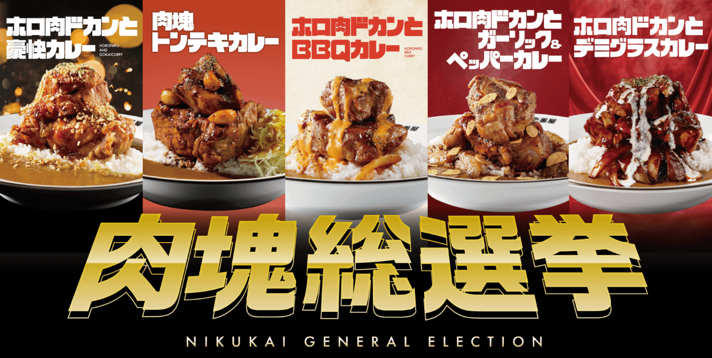 カレーハウスCoCo壱番屋の『ホロ肉ドカンとデミグラスカレー』-肉塊総選挙