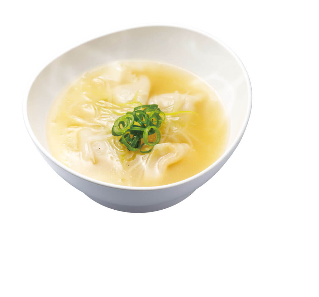 はま寿司の『冬のあったか餃子スープ ゆず塩』