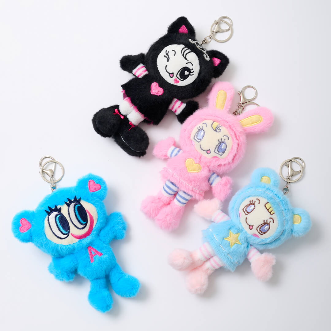 ナルミヤキャラクターズ POP UP SHOPの『くたくたぬいぐるみチャーム』