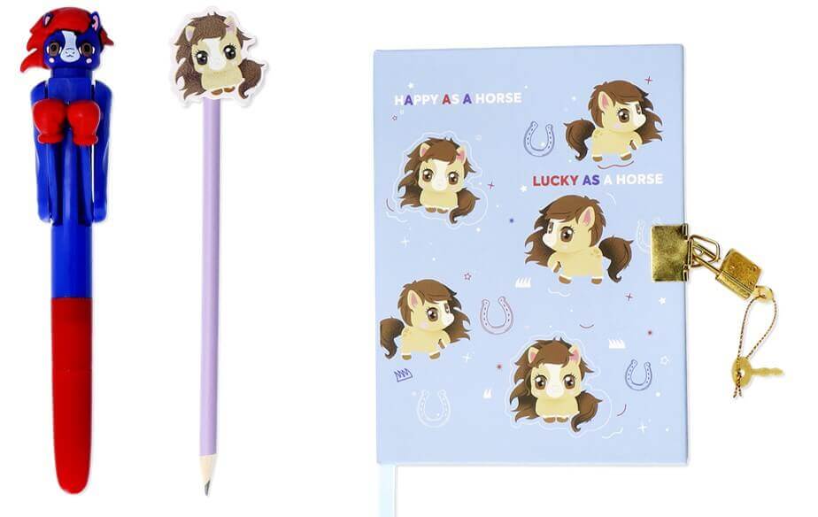 Flying Tiger Copenhagen(フライングタイガー)の干支グッズ 2026年「午・馬・うま」-ボクシングボールペン