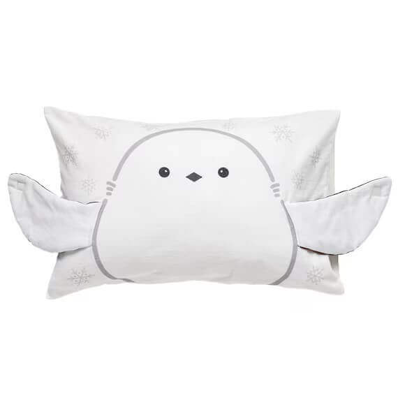 ニトリ デコホームの『アイマスク付き枕カバー(DHシマエナガ)』