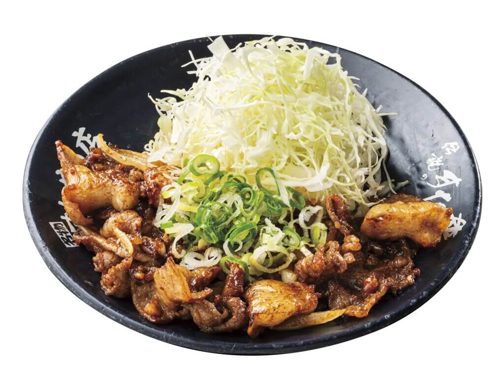 すた丼の『とんこつ醤油牛カルビホルモン定食』