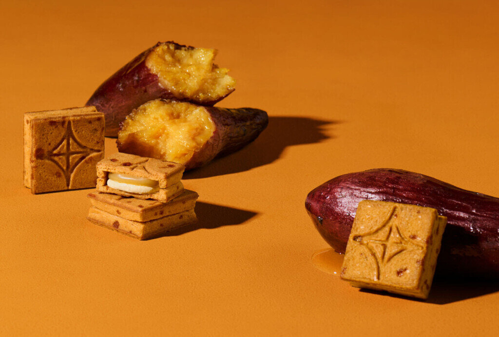 PRESS BUTTER SAND(プレスバターサンド)の『バターサンド〈蜜芋バター〉』