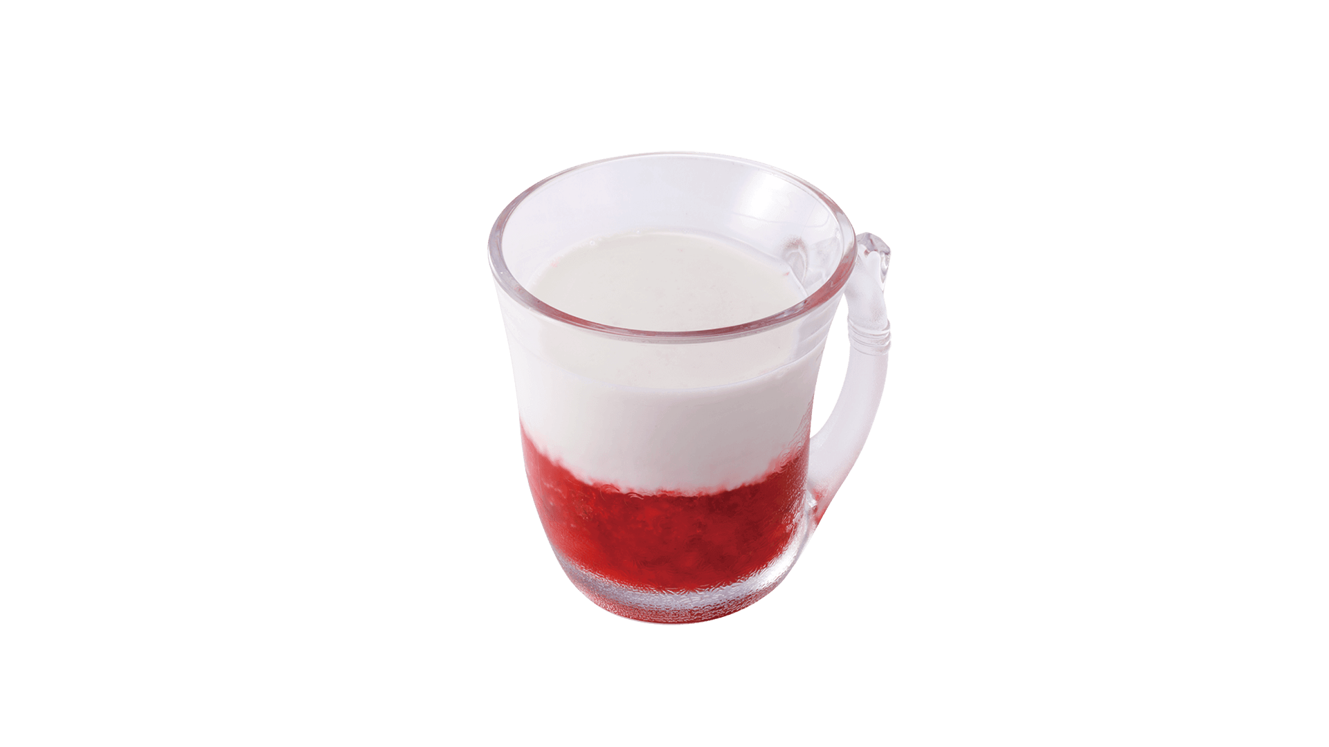 びっくりドンキーの『つぶつぶ食感イチゴミルクⓈ』