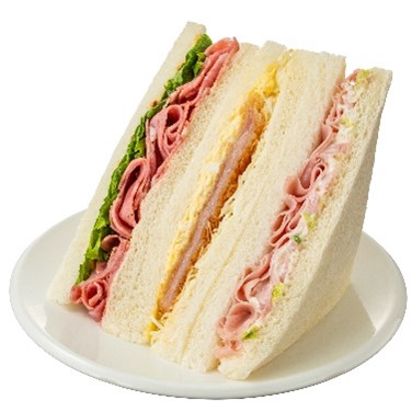 セブン‐イレブンの『ハム&ソフトサラミサンド』