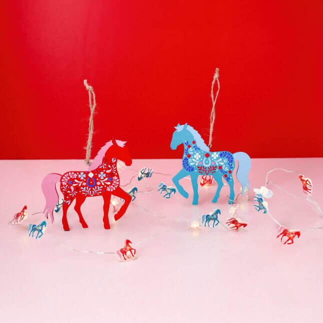 Flying Tiger Copenhagen(フライングタイガー)の干支グッズ 2026年「午・馬・うま」-オーナメント