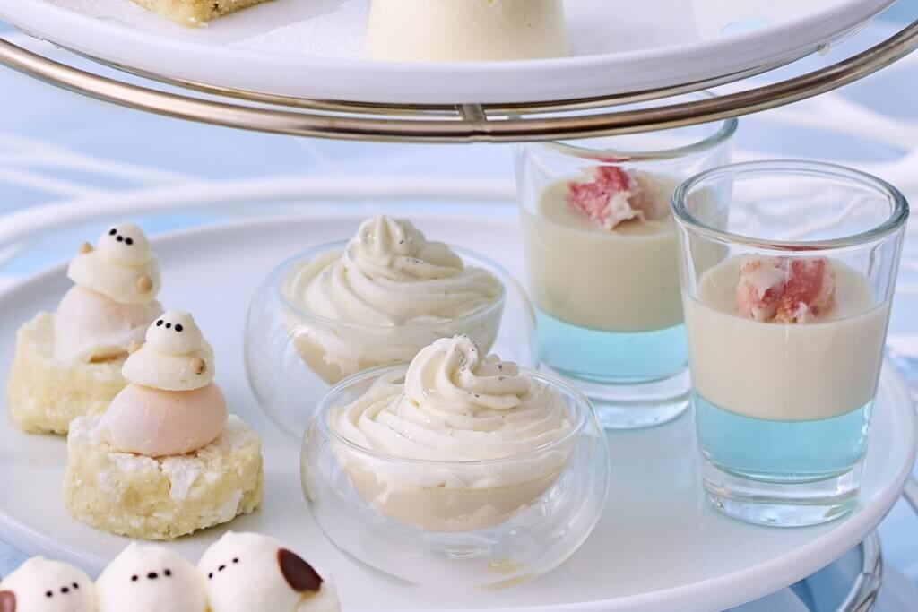 京王プラザホテル札幌の『シマエナガランチ冬~Like Afternoon Tea~』-セイボリー