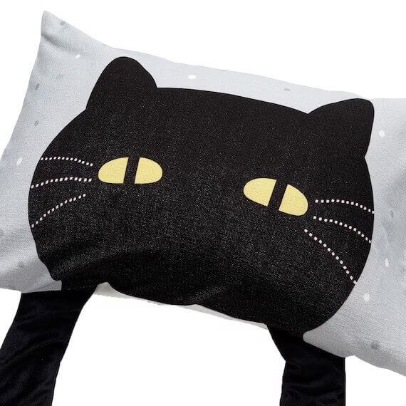 ニトリ デコホームの『アイマスク付き枕カバー(DHデコネコ)』