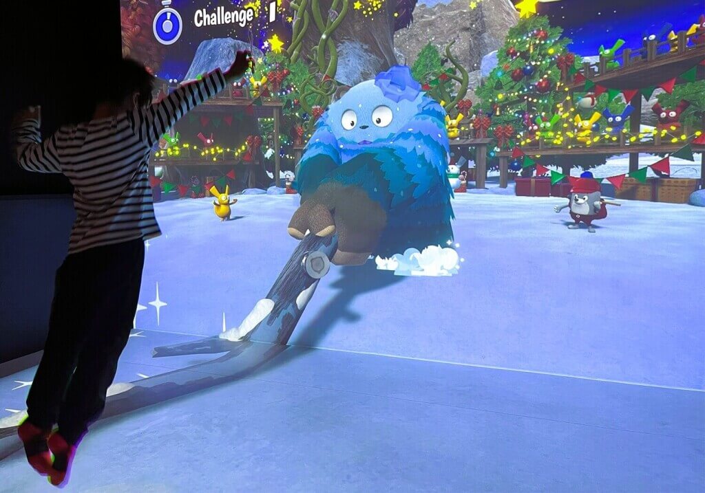 リトルプラネットの『ウィンターシーズン2025』-ディノジャンピング