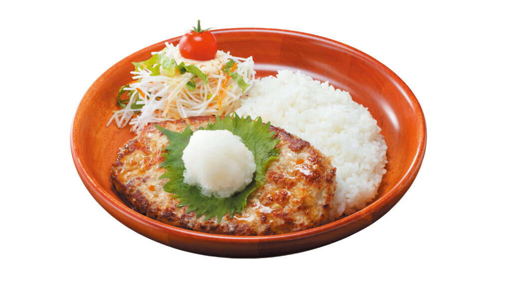 びっくりドンキーの『おろしそバーグディッシュ』