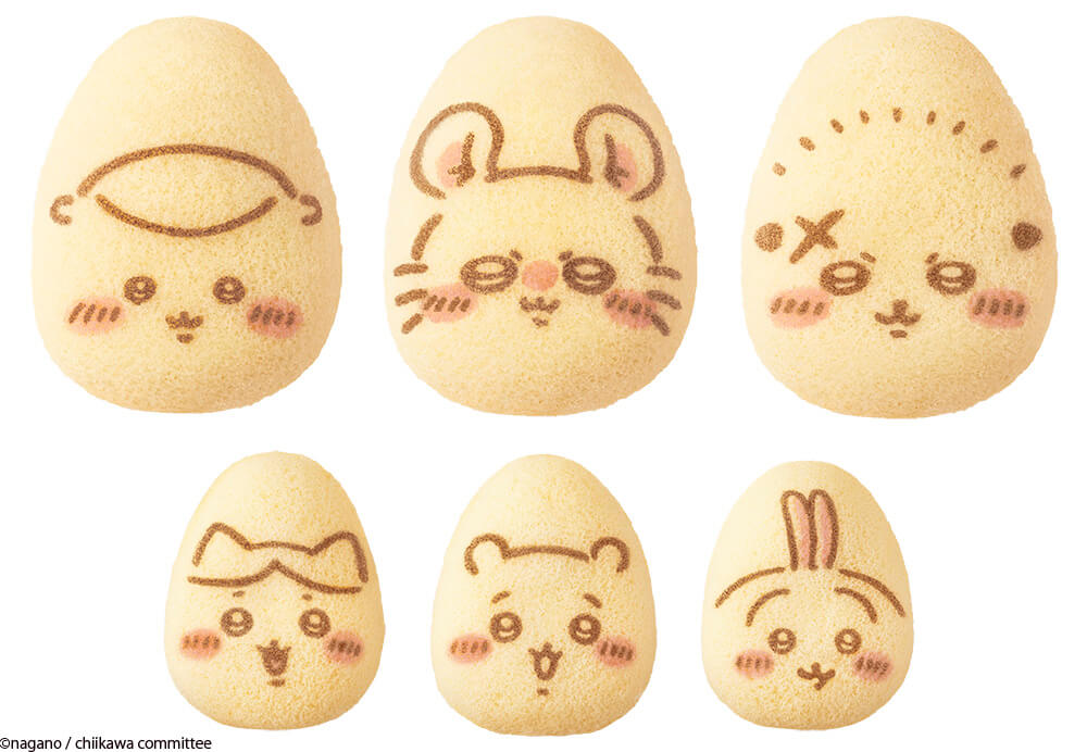 「ちいかわ」×「東京ばな奈」の『ちいかわバナナプリンケーキ』