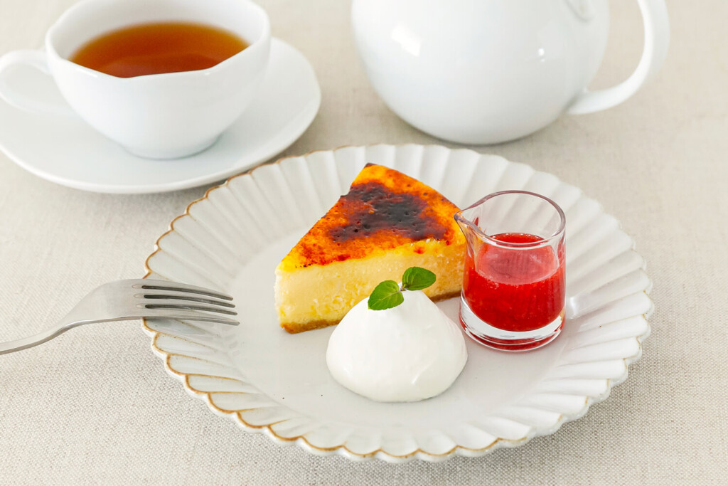ゆとりの空間の『ブリュレチーズケーキ』