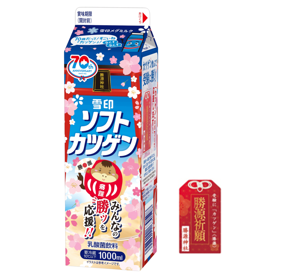 雪印ソフトカツゲン(受験生応援パッケージ)