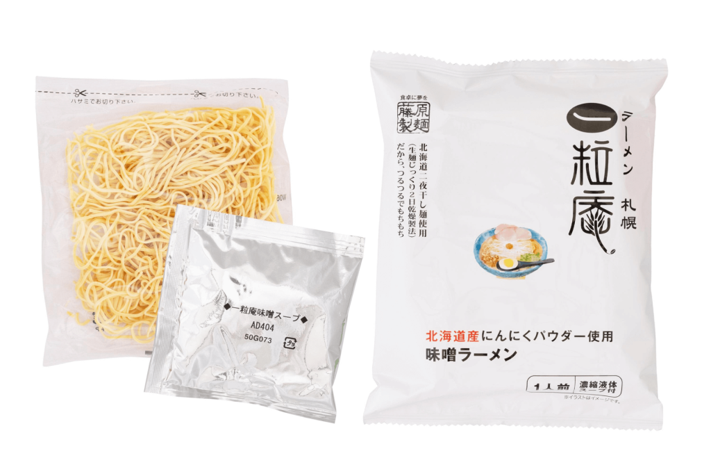 ラーメン札幌一粒庵　北海道産にんにくパウダー使用 味噌ラーメン