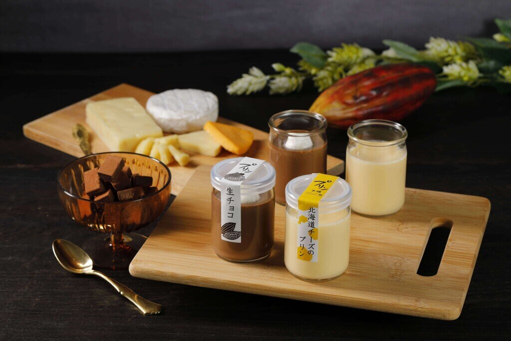 プリン本舗の『生チョコ』・『北海道チーズのプリン』