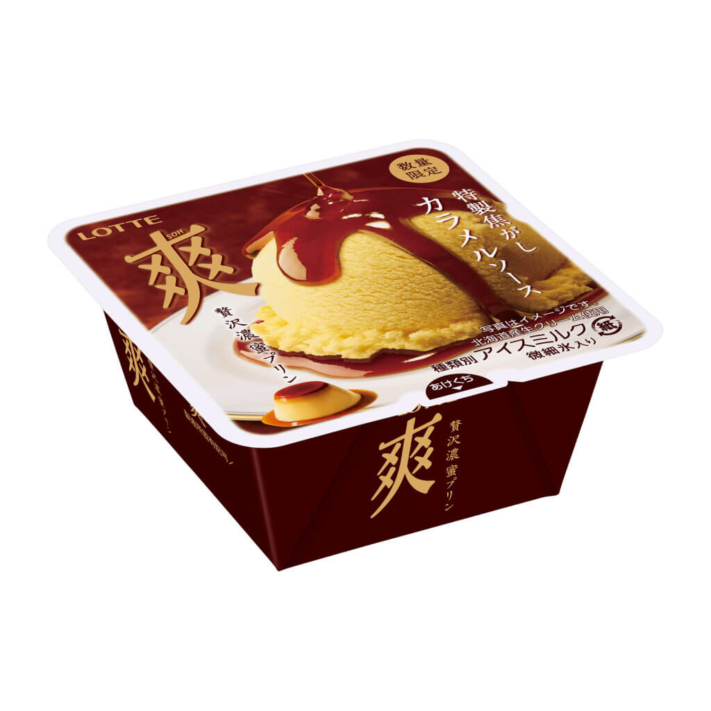 爽 贅沢濃蜜プリン