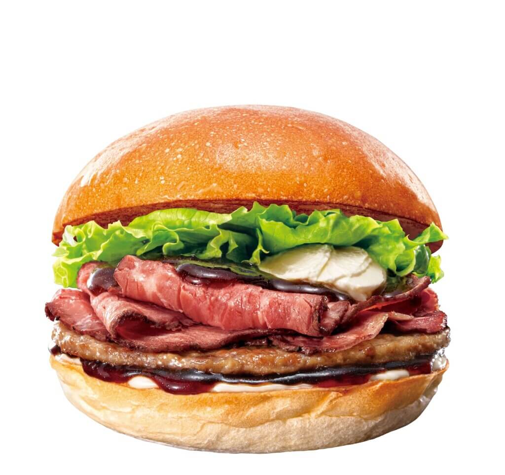 ロッテリアの『ローストビーフバーガー』