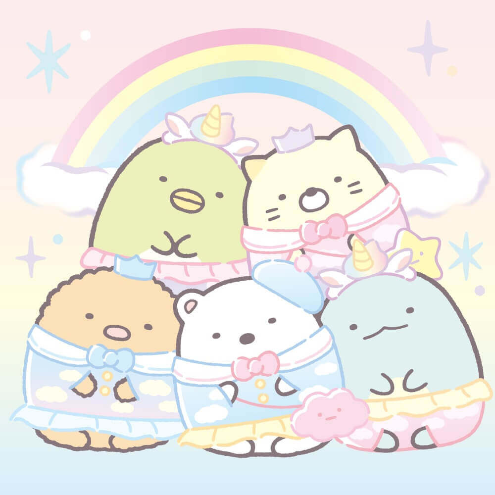 すみっコぐらし わくわくパーク〜みんなでつくる にじいろのおもいで〜の『PHOTOSPOT』-みんなでおでむかえ