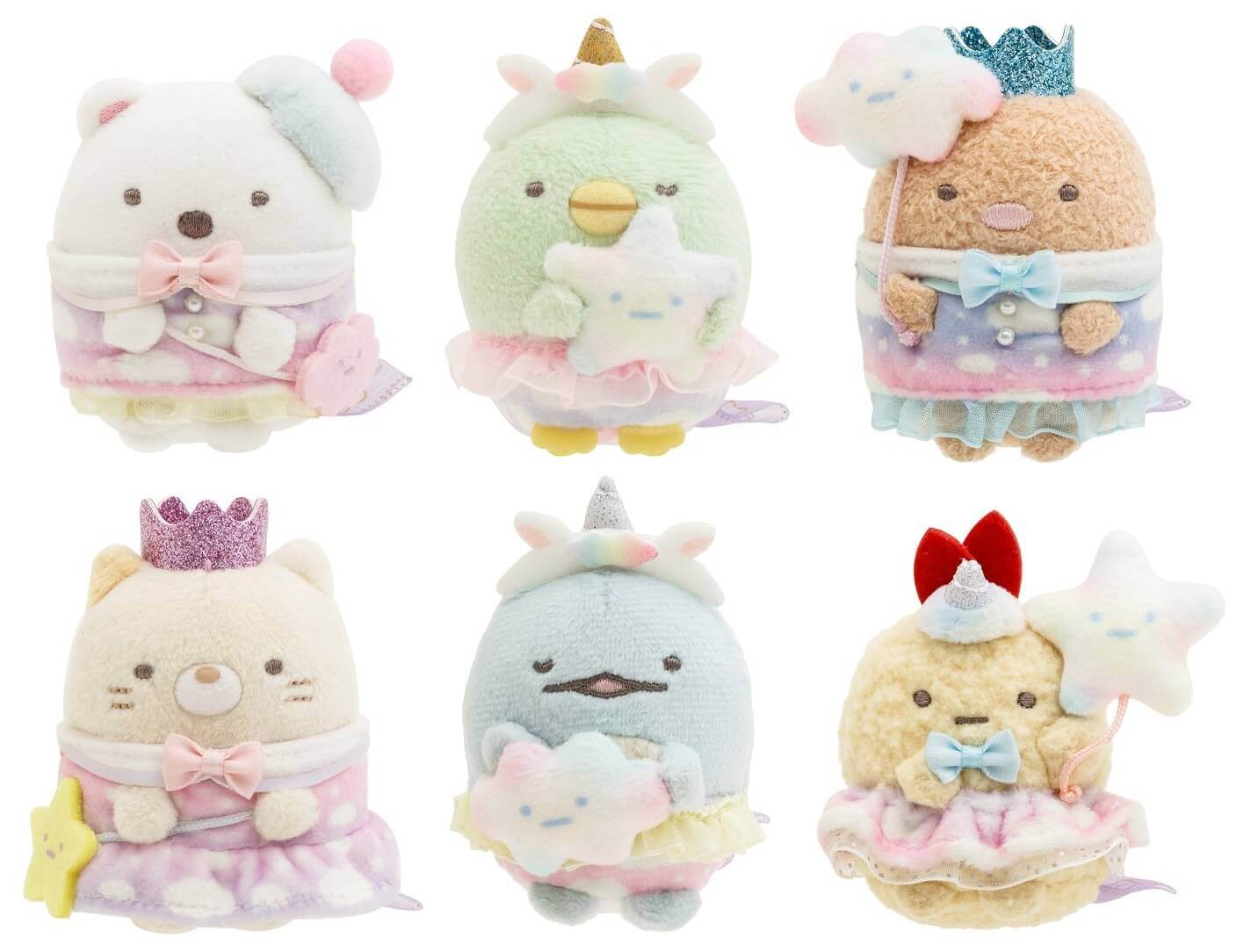 すみっコぐらし わくわくパーク〜みんなでつくる にじいろのおもいで〜の『てのりぬいぐるみ』