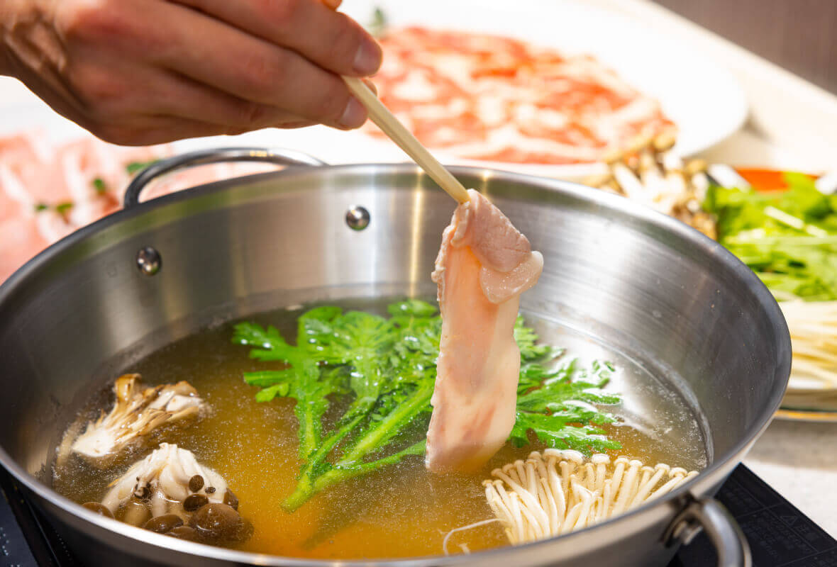 ホテルアベスト札幌の『ディナーバイキング』-しゃぶしゃぶ