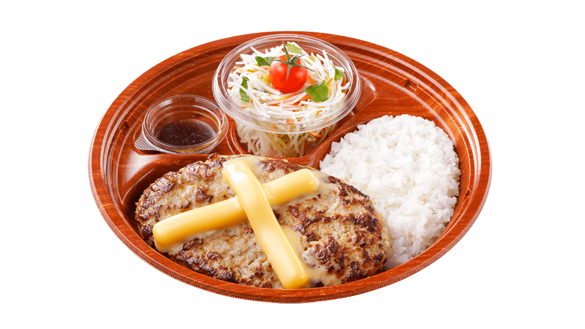 びっくりドンキーの『チーズバーグディッシュ』