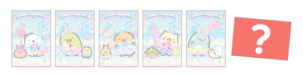 すみっコぐらし わくわくパーク〜みんなでつくる にじいろのおもいで〜の『オリジナルブロマイド付きチケット』