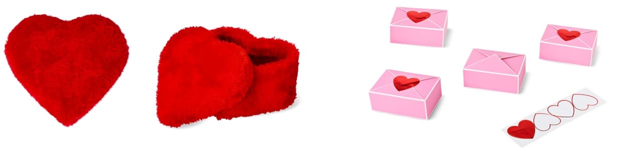 Flying Tiger Copenhagen(フライングタイガー)のギャレンタインアイテム『ギフトボックス(ハート)』