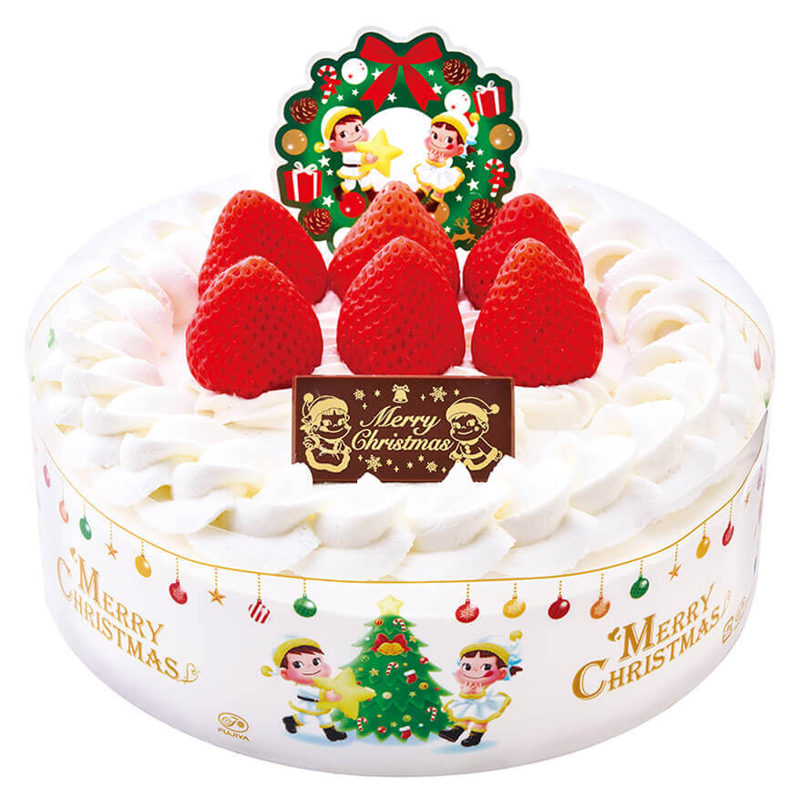 不二家洋菓子店の『クリスマスショートケーキ（フルーツサンド）（SS・S・M・L全サイズ合計）』