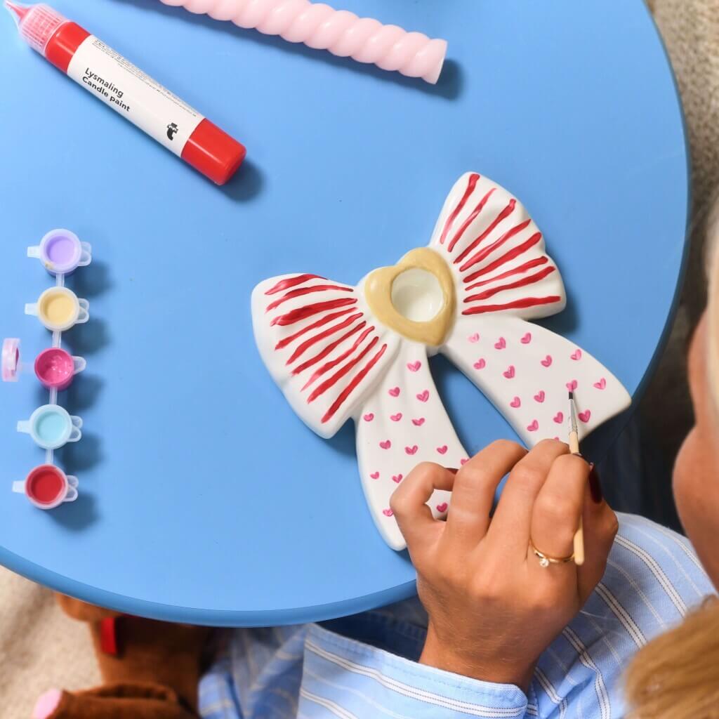 Flying Tiger Copenhagen(フライングタイガー)のギャレンタインアイテム『DIYキャンドルホルダー』