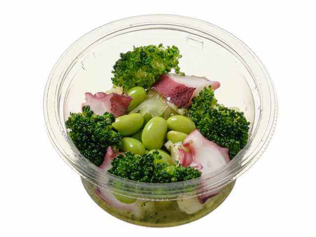 セブン‐イレブンの『たことブロッコリーバジルサラダ』