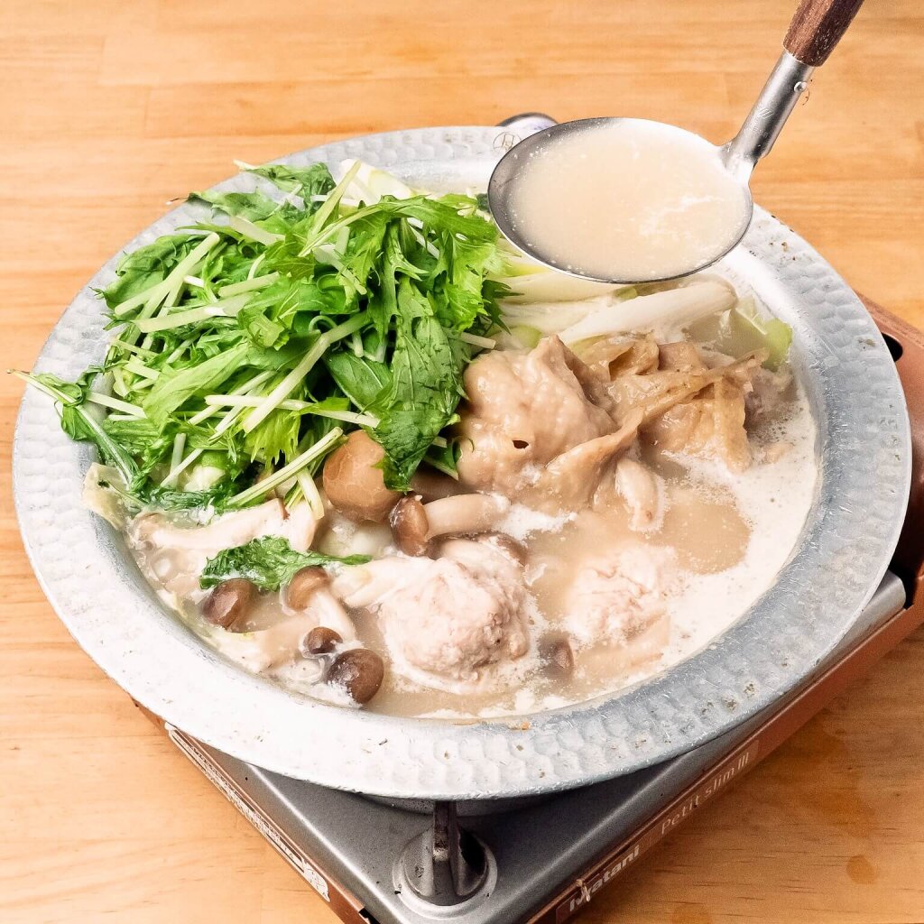 大衆とり酒場「とりいちず」-とりいちずの原点となった水炊き鍋