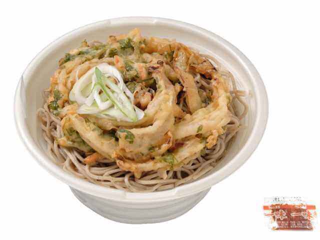 セブン‐イレブンの『北海道産そば粉使用 かき揚げそば』