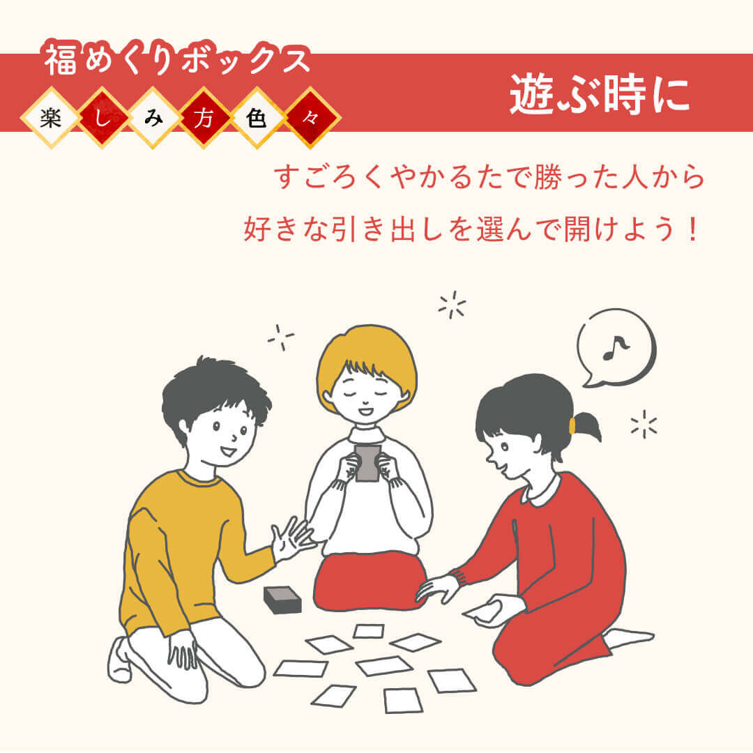 ロイズの『福めくりボックス』-楽しみ方