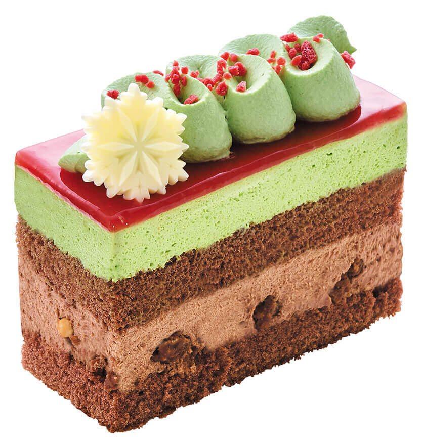 不二家洋菓子店の『クリスマスベリーとピスタチオショコラ』