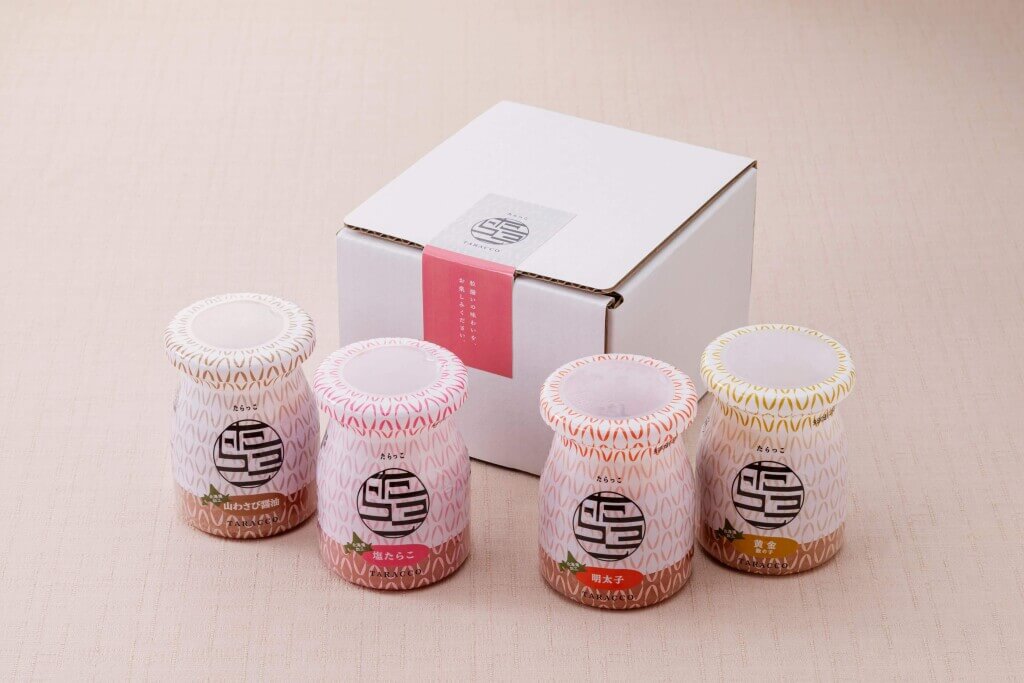 マルスイフーズ株式会社の『たらっこ 4本セット』