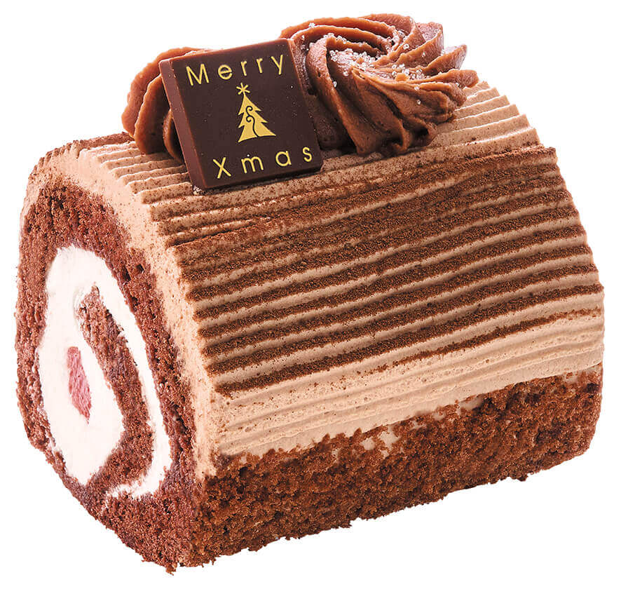 不二家洋菓子店の『クリスマスミニブッシュ・ド・ノエル』