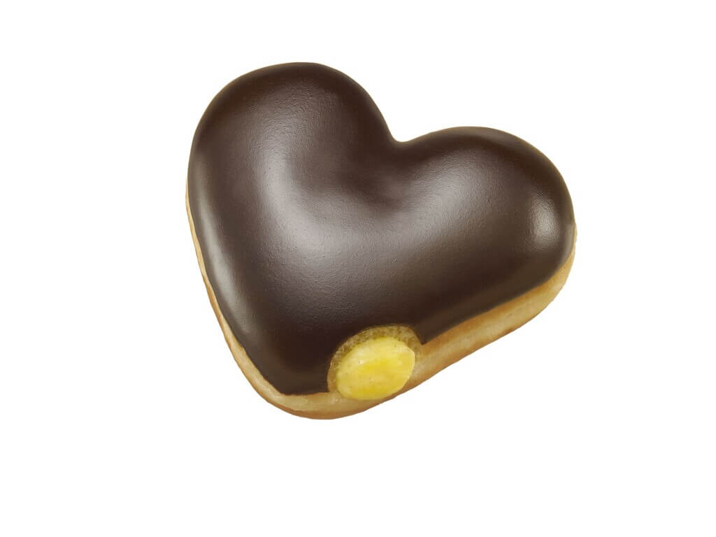クリスピー・クリーム・ドーナツの『チョコ カスタード ハート』