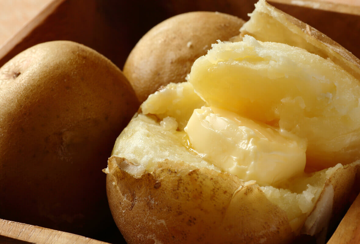 ホテルアベスト札幌の『ディナーバイキング』-キタアカリのジャガバタ